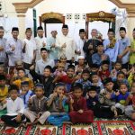 Puluhan Bilal Cilik Desa Sritiga Safari Ramadhan Bersama Wakil Ketua DPRD Banyuasin