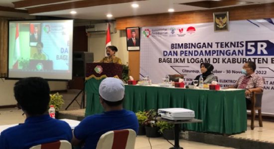 Bimbingan Teknis dan Pendampingan 5R Bagi IKM Logam di Kabupten Bogor