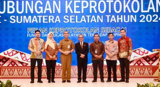 Pj Gubernur Agus Fatoni Buka Bimtek Hubungan Keprotokolan se-Sumsel Tahun 2024