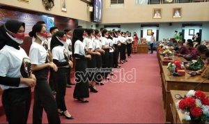 Bujang Gadis Protokol Kesehatan, Berharap Bisa Bantu Pemerintah