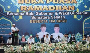 Pererat Silaturahmi, Gubernur Herman Deru Buka Puasa Bersama 300 Orang Tim HDCU