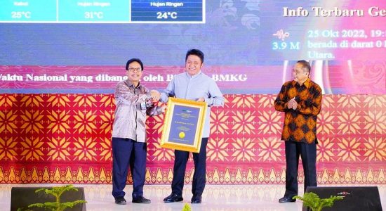 Sumsel Provinsi Pertama di Indonesia Dapatkan Tanda Waktu Nasional dari BSN 