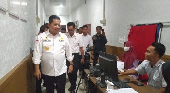 Bupati Banyuasin Lakukan Sidak Seluruh OPD Pasca Libur Lebaran