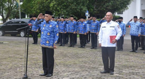 Di Akhir Masa Jabatan, Bupati-Wabup Banyuasin Kebut Pembangunan Infrastruktur