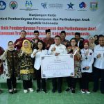 Askolani Tandatangani Pakta Integritas Pencegahan Perkawinan Anak Bersama Menteri PPPA-RI