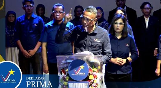 Malam Deklarasi PRIMA Usung Tema Menangkan Pancasila Malam Deklarasi PRIMA Usung Tema Menangkan Pancasila