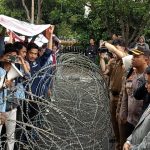 Demo; Aliansi Mahasiswa UIN RF Palembang Sampaikan 5 Poin Tuntutan