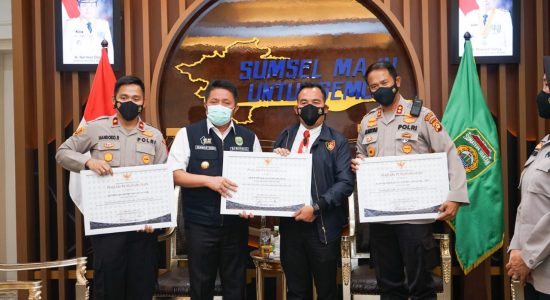 Herman Deru Apresiasi Kinerja Luar Biasa Kapolres OKI Beserta Jajaran