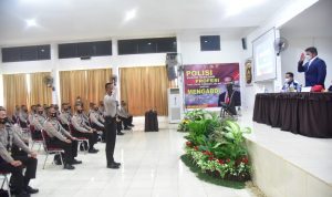 Ini Pesan Deru ke 262 Siswa Diktuk Bintara Polri SPN Polda Sumsel