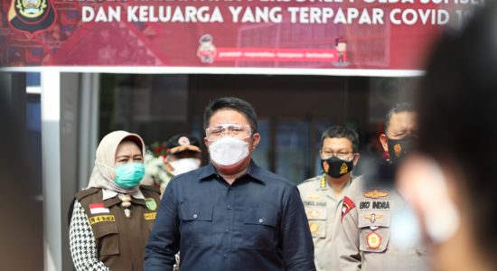 Deru Resmikan Selter Karantina Komplek Pakri Polda Sumsel