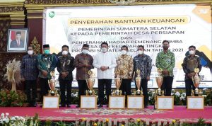 Percepat Geliat Pembangunan 70 Desa Persiapan, Herman Deru Kucurkan Dana Stimulan