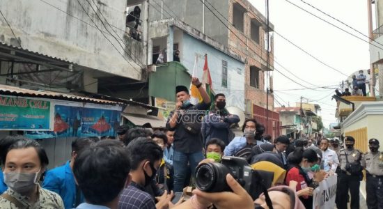 Rudianto Widodo Ketua Umum Forum Swara Mahasiswa Kutuk Persekusi di kampus PGRI