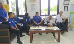 DPC Demokrat Banyuasin Sambangi PN Pangakalan Balai, Minta Perlindungan Hukum