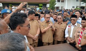 Kinerja Dianggap Jelek  Segelintir Oknum, Ribuan Massa Aksi Beri Dukungan PJ Bupati Banyuasin