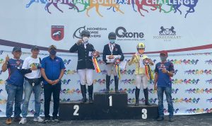 Tim Atlet Berkuda 3D Stable Palembang Borong Medali di Kejuaraan Pulomas 2022