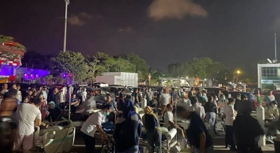 Panik! Kepulan Asap di Lantai 2 RS Siloam Sriwijaya Palembang