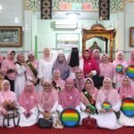 Ketua TP PKK Sumsel Feby Deru bersama Pengajian EECM Santuni 40 Anak Yatim