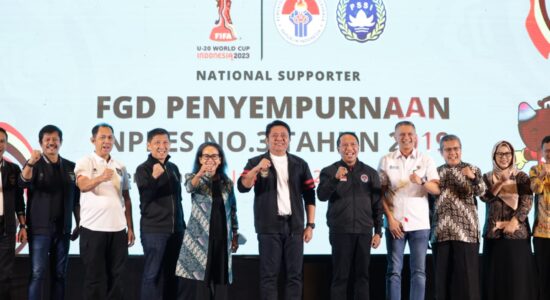 Herman Deru Dampingi Menpora Buka FGD Penyempurnaan Inpres No 3 Tahun 2019