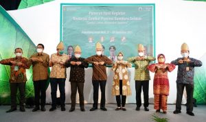 Wagub Mawardi Buka Pameran Hasil Kegiatan Restorasi Gambut Pertama di Indonesia