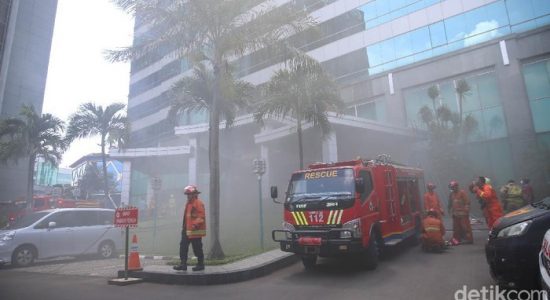 Gedung Cyber 1 Terbakar; Ada Korban Jiwa, 2 Anggota Bursa Tak Bisa Transaksi