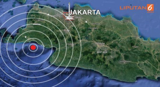gempa-jabodetabek Wilayah Jabodetabek Goyang, Gempa M6,7 Terjadi Selama Beberapa Menit