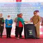 Cegah DBD, Pj Bupati Banyuasin Hani S Rustam Canangkan Gertak PSN