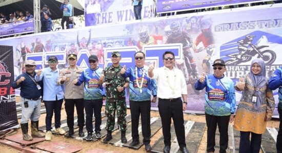 Salurkan Bakat Pembalap Herman Deru Buka Grasstrack di Kabupaten Lahat