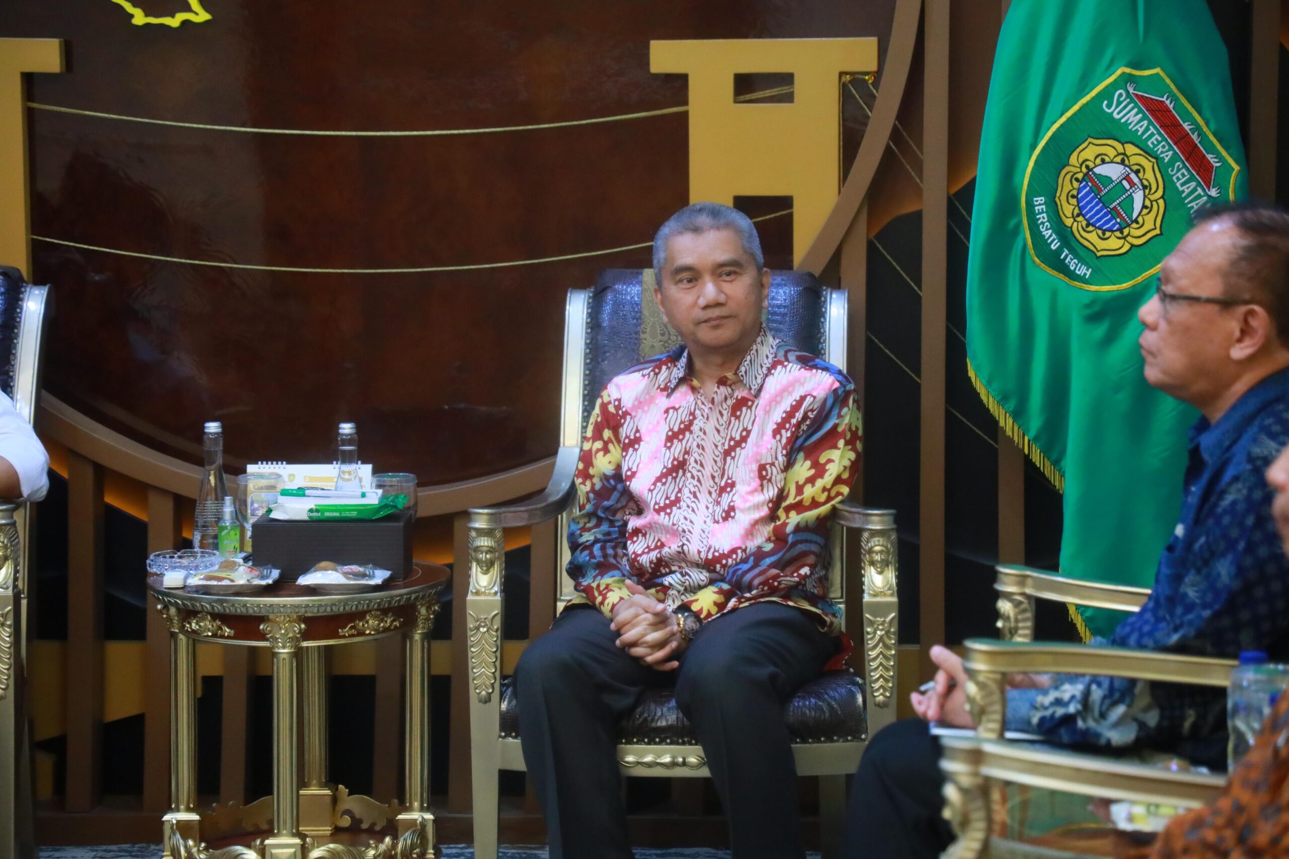 Gubernur Sumsel Herman Deru dan Rektor UNSRI Bahas Kerja Sama Kelembagaan dan Transportasi Mahasiswa