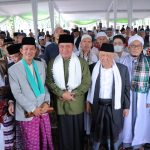 Gubernur dan Keluarga Salat Ied Bersama Ribuan Umat Muslim di Masjid Agung Palembang