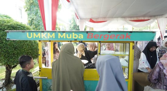 Gelar Halal Bihalal Terbuka untuk Warga Muba, Pj Bupati Apriyadi Siapkan Jajanan Gerobak UMKM