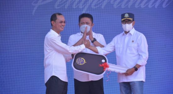 Pemkot Palembang – Pemprov Sumsel Resmikan Feeder LRT Emas