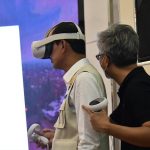Harnojoyo resmikan wisata digital melalui Palembang 360 sebagai Conten Virtual Reality di Rumah Dinas Wali Kota Palembang, Kamis (20/7/2022).