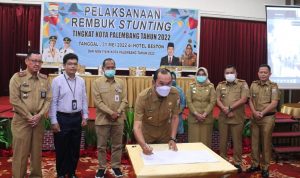 Jadikan Target Tahunan, Pemkot Palembang Tekan Angka Stunting