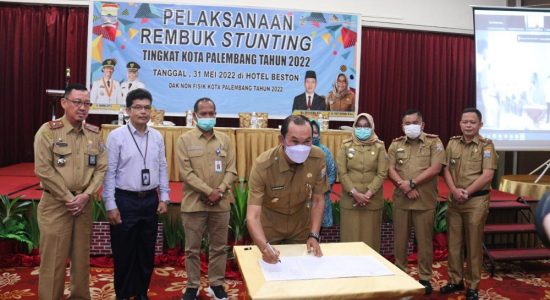 Jadikan Target Tahunan, Pemkot Palembang Tekan Angka Stunting