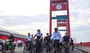 Herman Deru Ajak Ganjar Pranowo Gowes Bareng Keliling Kota Palembang