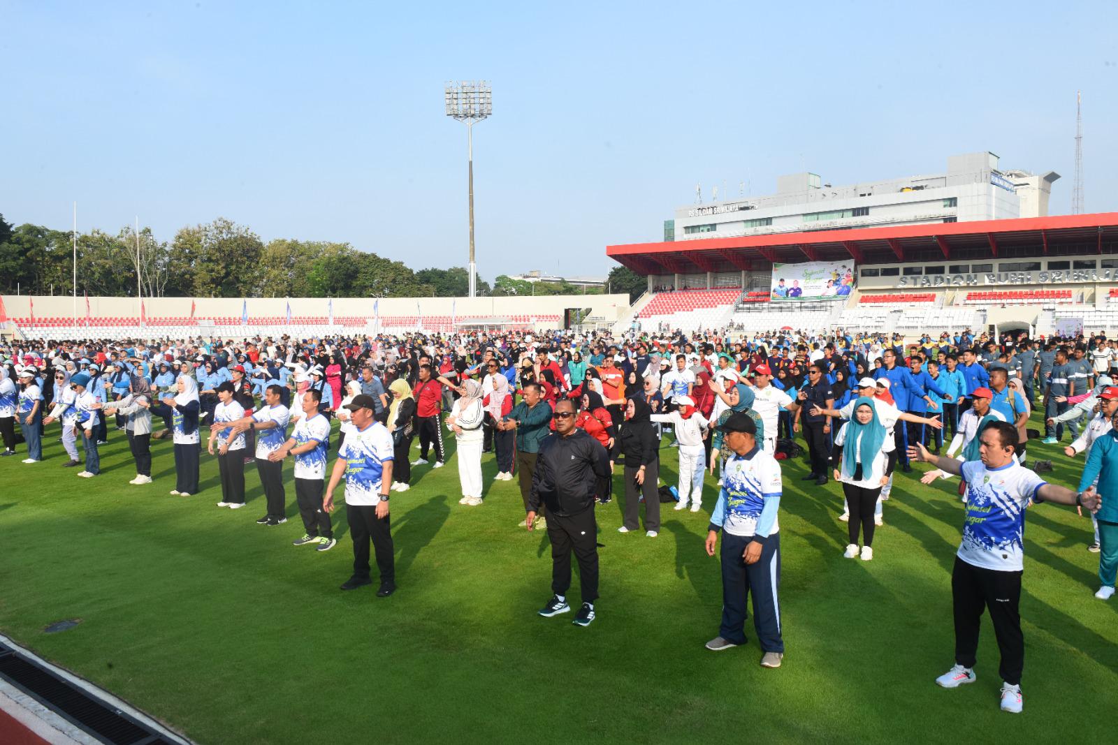 Gubernur Herman Deru Harapkan Para Atlet Provinsi Sumsel Sukses Dulang Prestasi Di ajang Pornas Korpri dan Fornas 2025