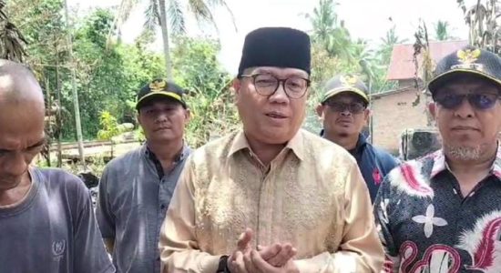 hnu HNU Kunjungi Korban Kebakaran Rumah di Desa Tebat Agung