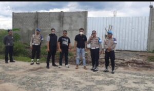 Satgas Ops Illegal Drilling Polda Sumsel Datangi Gudang Penimbunan BBM Ilegal