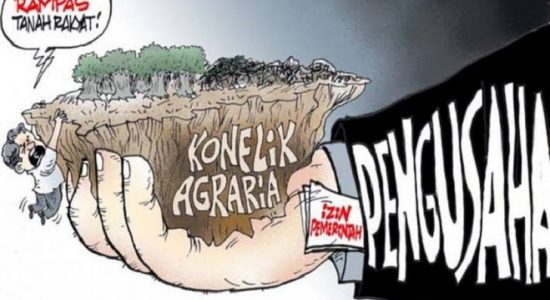 ilustrasi-konflik-lahan Tidak Ada Penyelesaian Konflik Agraria di Sumatera Selatan Dalam 2 Tahun Pemerintahan HD-MY
