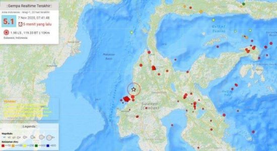 Hari Ini Majene Diguncang Gempa Lagi