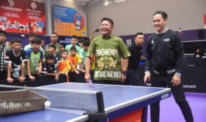 Gubernur Herman Deru Buka Kejuaraan Tenis Meja Indonesia Pingpong League Youth Zona 1 Sumatera 2025