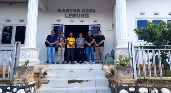 Intelkam Polres Banyuasin Sambangi Desa Lebung, Bangun Kedekatan dan Pantau Stabilitas Kamtibmas