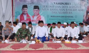 Sambut Tahun Baru 2023, Pemkab Banyuasin Gelar Istighosah Dzikir dan Doa Bersama