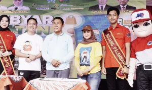 Ratu Dewa Buka Giat Jalan Sehat Sosialisasikan Aplikasi Pak Tani