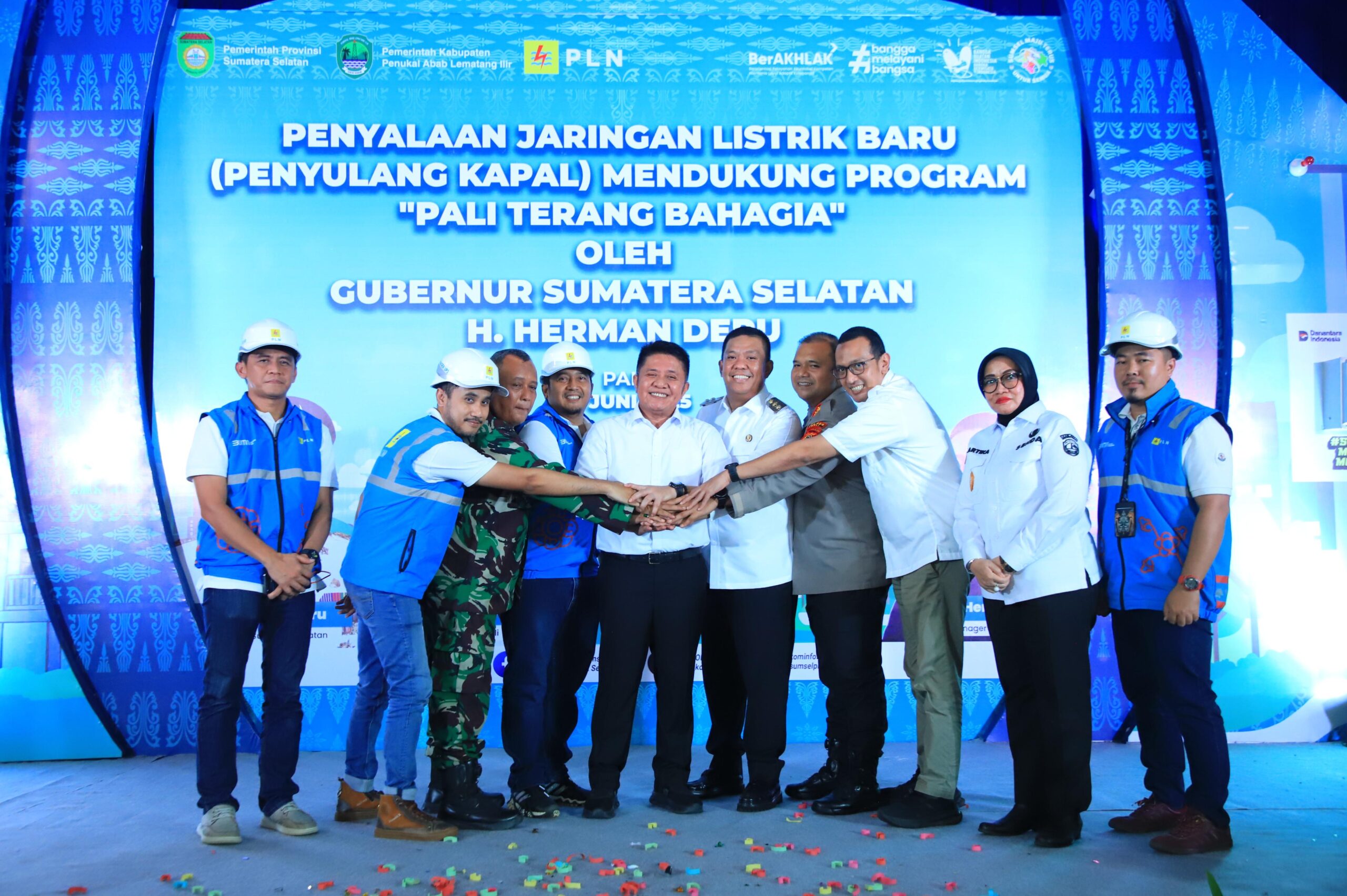 Pemprov Sumsel dan PLN Tuntaskan Harapan Warga PALI Akan Listrik Stabil Melalui Jaringan Baru Penyulang Kapal