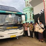 218 Jemaah Haji Banyuasin Dilepas oleh Wakil Bupati H. Slamet Somosentono