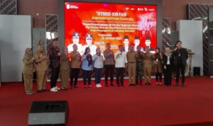 Ribuan Pencari Kerja Serbu 20 Stan Perusahaan Di Job Fair Banyuasin 2023