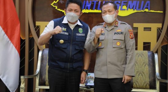 kapolda baru Herman Deru - Kapolda Baru Eratkan Sinergi Tangani Covid dan Jaga Kamtibmas Sumsel