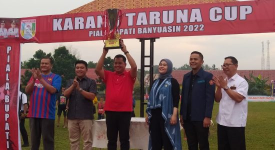 karang-taruna-cup Sukses ! Karang Taruna Cup Piala Bupati Banyuasin 2022 Resmi Ditutup