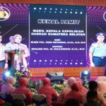 Wagub Hadiri Kenal Pamit Wakapolda Sumsel dari Irjen Pol Rudi Setiawan ke Brigjen Pol M Zulkarnain